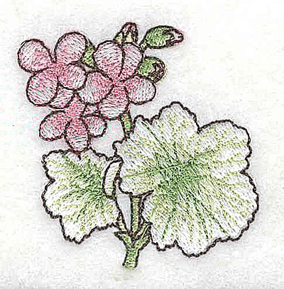 Embroidery Design: Flowers<br> 2.00w X 2.06h