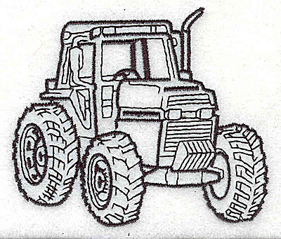 Embroidery Design: Tractor<br> 3.25w X 2.75h