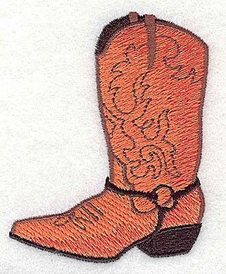 Embroidery Design: Cowboy boot<br> 2.25w X 2.88h