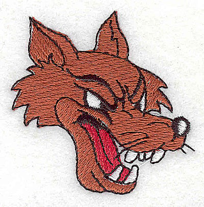 Embroidery Design: Cartoon wolf<br>2.13w X 2.13h