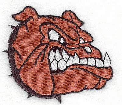 Embroidery Design: Bulldog<br> 2.44w X 2.13h