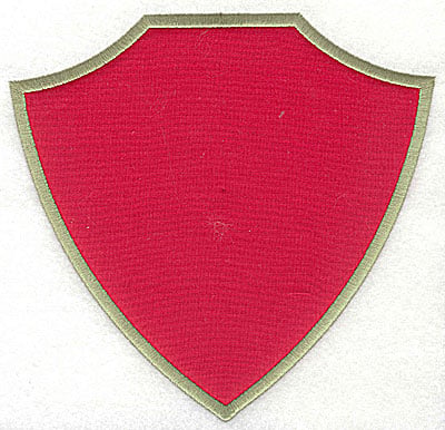 Embroidery Design: Shield applique<br> 6.75w X 6.44h
