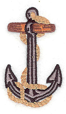 Embroidery Design: Anchor<br> 1.69w X 2.88h