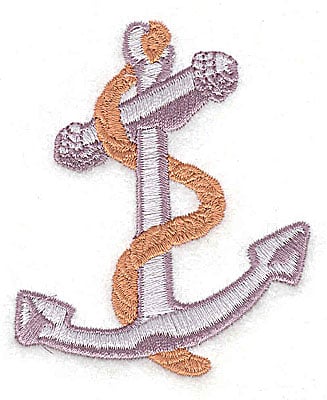 Embroidery Design: Anchor<br> 2.44w X 2.94h