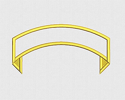 Embroidery Design: Banner<br> 3.75w X 7.38h