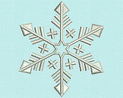 Embroidery Design: Snowflake<br> 2.19w X 2.50h