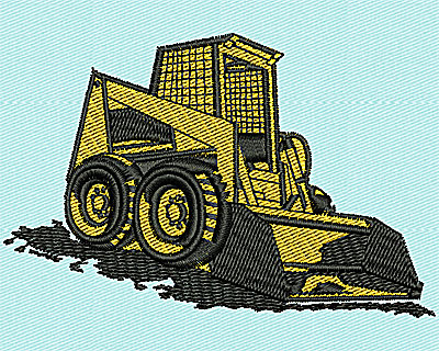 Embroidery Design: Bulldozer <br> 3.31w X 2.19h | Embroidery Legacy Embroidery Design: Bulldozer <br> 3.31w X 2.19h