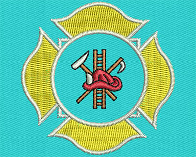 Embroidery Design: Fire & Safety Logo<br> 2.00w X 2.00h