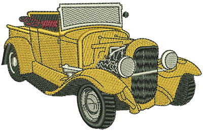 Embroidery Design: Antique Convertible Lg<br> 3.98w X 2.52h