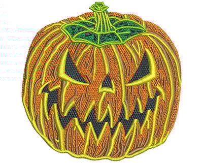 Embroidery Design: Jack O Lantern Lg<br> 3.52w X 3.53h