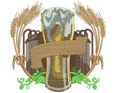 Embroidery Design: Let's Brew Lg<br> 4.16w X 3.94h | Embroidery Legacy Embroidery Design: Let's Brew Lg<br> 4.16w X 3.94h