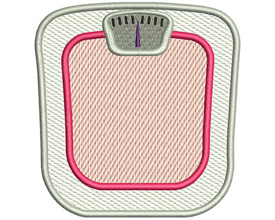 Embroidery Design: Scale Mylar<br> 4.35w X 4.58h | Embroidery Legacy Embroidery Design: Scale Mylar<br> 4.35w X 4.58h