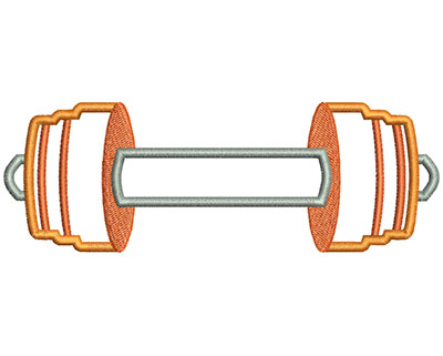 Embroidery Design: Weight<br> 6.58w X 2.27h