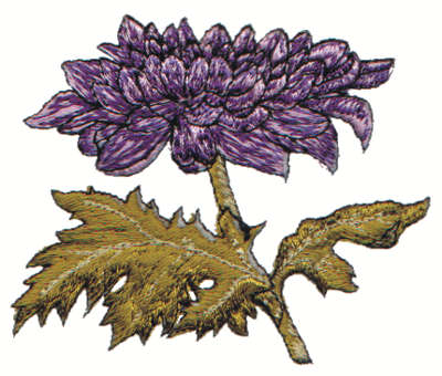 Embroidery Design: Mum<br>2.74" x 2.27"
