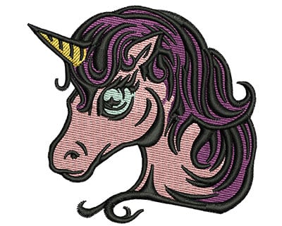Embroidery Design: Magical Unicorn<br> 3.01w X 2.87h
