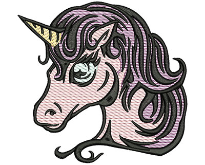 Embroidery Design: Magical Unicorn Mylar<br> 5.01w X 4.77h | Embroidery Legacy Embroidery Design: Magical Unicorn Mylar<br> 5.01w X 4.77h