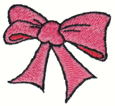 Embroidery Design: Bow<br>2.72" x 2.32"