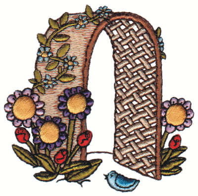 Embroidery Design: Arbor<br>2.98" x 2.94"