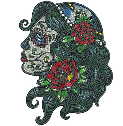 Embroidery Design: Gypsy Queen<br> 4.52w X 6.02h