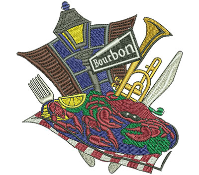 Embroidery Design: Festival Time Lg<br> 4.73w X 4.01h