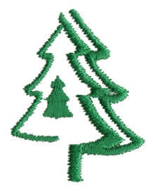 Embroidery Design: Evergreen<br>1.20" x 1.49"