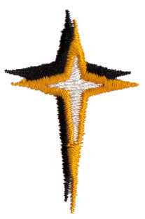 Embroidery Design: Star<br>1.17" x 1.76"
