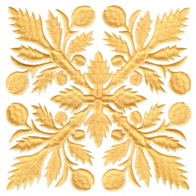Embroidery Design: Hawaiian Quilt D (large)<br>6.55" x 6.57" | Embroidery Legacy Embroidery Design: Hawaiian Quilt D (large)<br>6.55" x 6.57"