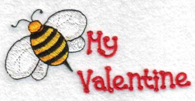 Embroidery Design: Hearts<br>4.28" x 2.09"