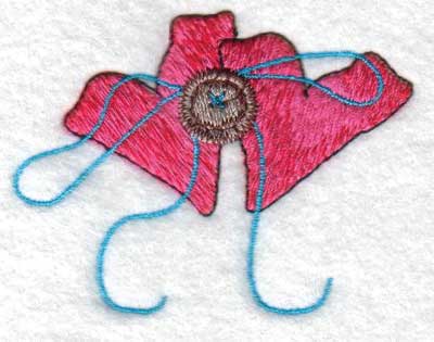 Embroidery Design: Hearts<br>2.99" x 2.31" | Embroidery Legacy Embroidery Design: Hearts<br>2.99" x 2.31"