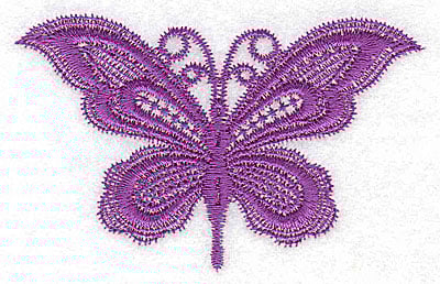Embroidery Design: Butterfly<br> 4.03w X 2.55h
