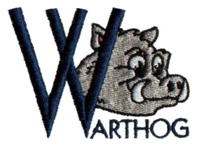 Embroidery Design: Kiddie Alphabet W<br>2.81" x 1.97"