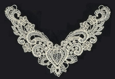 Embroidery Design: Lace 2nd Ed. vol1 #7<br>8.40" x 6.15"