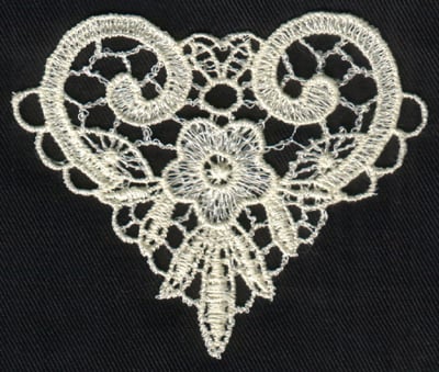 Embroidery Design: Lace 2nd Ed. vol6 #2<br>3.38" x 2.88"