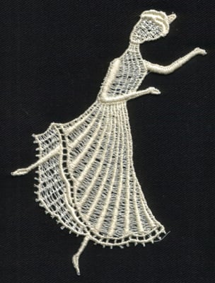 Embroidery Design: Lace 2nd Ed. vol2 #9<br>3.57" x 4.29" | Embroidery Legacy Embroidery Design: Lace 2nd Ed. vol2 #9<br>3.57" x 4.29"