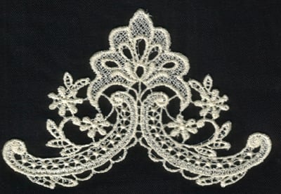 Embroidery Design: Lace 2nd Ed. vol5 #6<br>5.62" x 3.84"