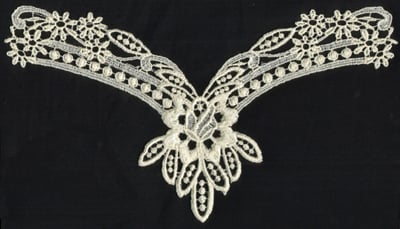 Embroidery Design: Lace 2nd Ed. vol6 #4<br>10.88" x 6.27"