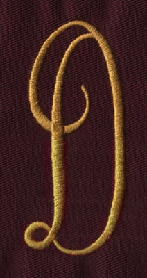 Embroidery Design: FM Center D<br>1.34" x 3.02" | Embroidery Legacy Embroidery Design: FM Center D<br>1.34" x 3.02"