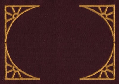 Embroidery Design: FM Accent 7<br>4.46" x 3.02"