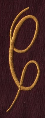 Embroidery Design: FM Right C<br>0.95" x 3.02"