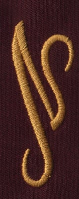 Embroidery Design: FM Right N<br>0.94" x 2.41"