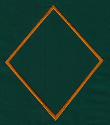 Embroidery Design: OM Accent 5<br>4.84" x 5.73"