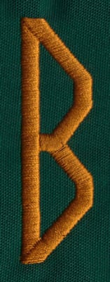 Embroidery Design: OM Right B<br>0.83" x 2.69"