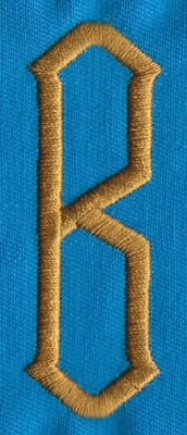 Embroidery Design: PM Center B<br>0.98" x 2.74"