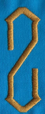 Embroidery Design: PM Center Z<br>0.99" x 2.75"
