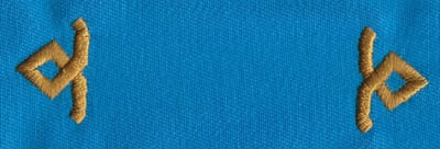 Embroidery Design: PM Accent 2<br>3.59" x 0.93"