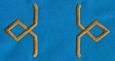 Embroidery Design: PM Accent 11<br>3.47" x 1.76"