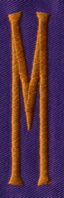 Embroidery Design: SM Center M<br>0.71" x 2.74"