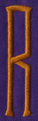 Embroidery Design: SM Center R<br>0.71" x 2.75"