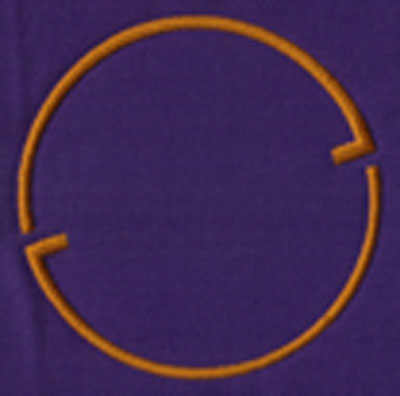 Embroidery Design: SM Accent 1<br>3.46" x 3.46"