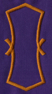 Embroidery Design: SM Accent 11<br>1.76" x 3.63"